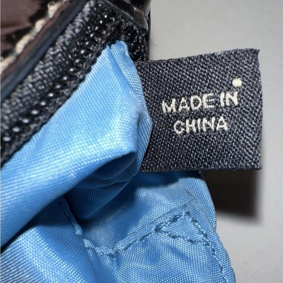 Coach VTG Y2K Monogram Patent Black Leather Wristlet Coin Purse NO WRIST STRAP - Picture 2 of 14